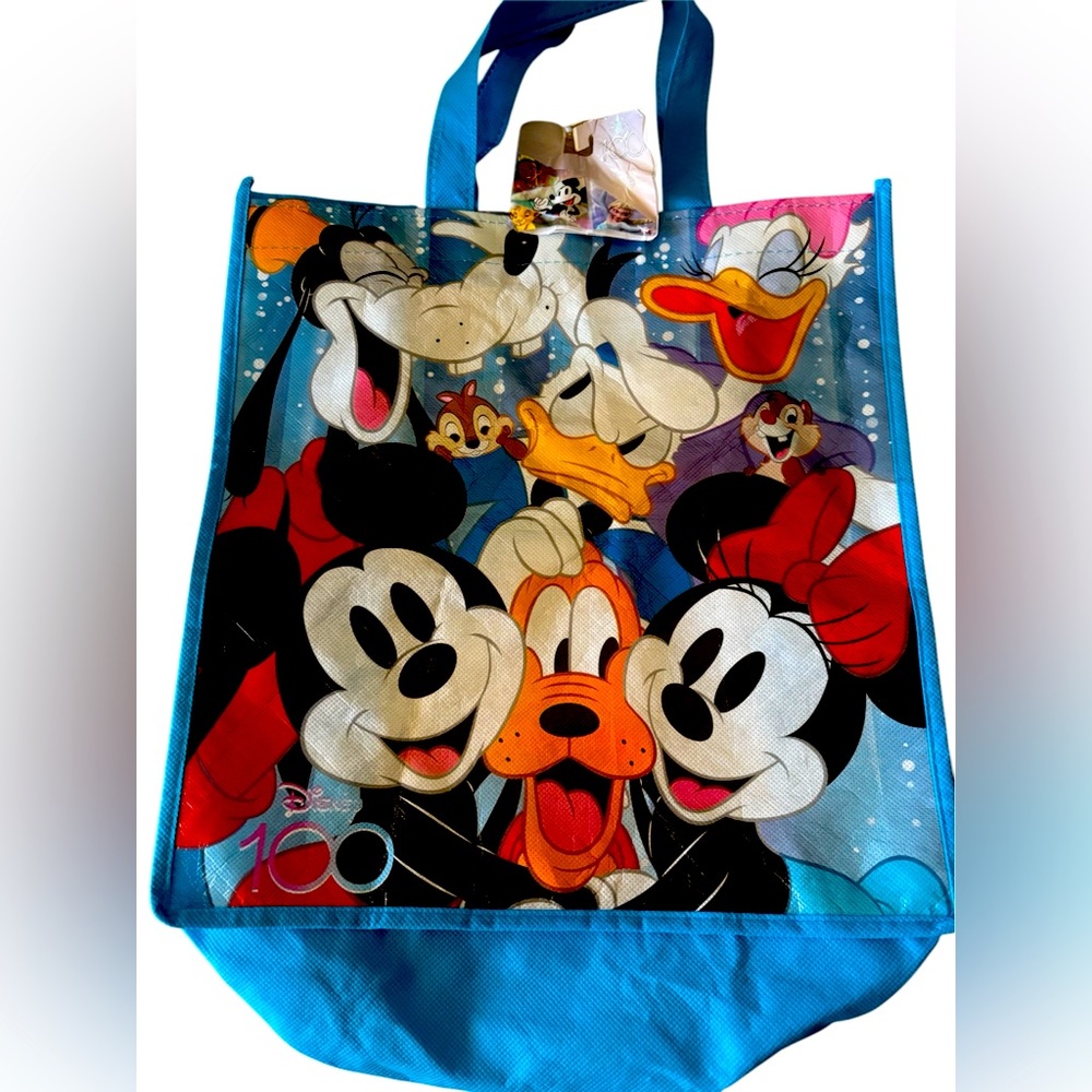 Disney Character Blue Tote Bag